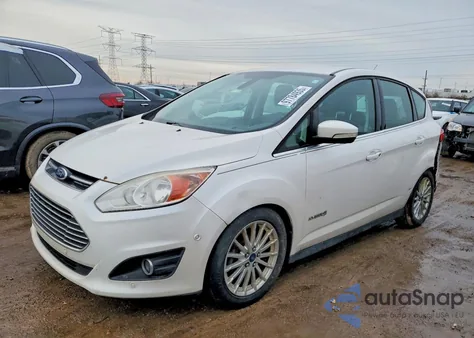 2013 Ford C-Max Sel from USA, damaged, VIN 1FADP5BU4DL507116